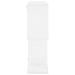 Falpolc Fehér 72 x 17 x 55,5 cm Szerelt Fa 4