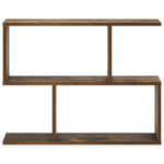 Falpolc Füstös Tölgy 72 x 17 x 55.5 cm Szerelt Fa 3