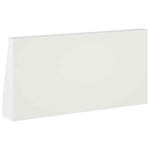 Támfal 2 db 40 x 12 x 40 cm Acél Fehér 5