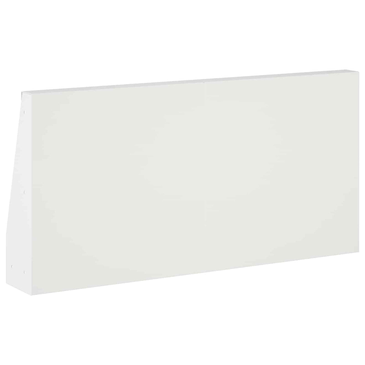 Támfal 2 db 40 x 12 x 50 cm Acél Fehér 5
