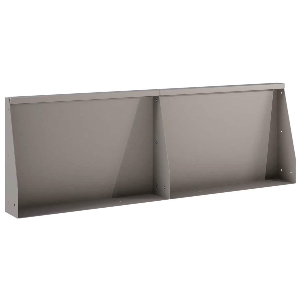 Támfal 2 db 60 x 12 x 50 cm Időjárásálló Acél Rozsdás 3