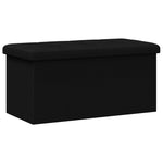 Összecsukható tárolópad Fekete 180 kg 80 L 77 x 38 x 38 cm 2