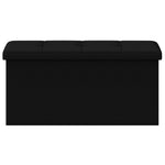 Összecsukható tárolópad Fekete 180 kg 80 L 77 x 38 x 38 cm 3