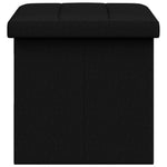 Összecsukható tárolópad Fekete 180 kg 80 L 77 x 38 x 38 cm 4