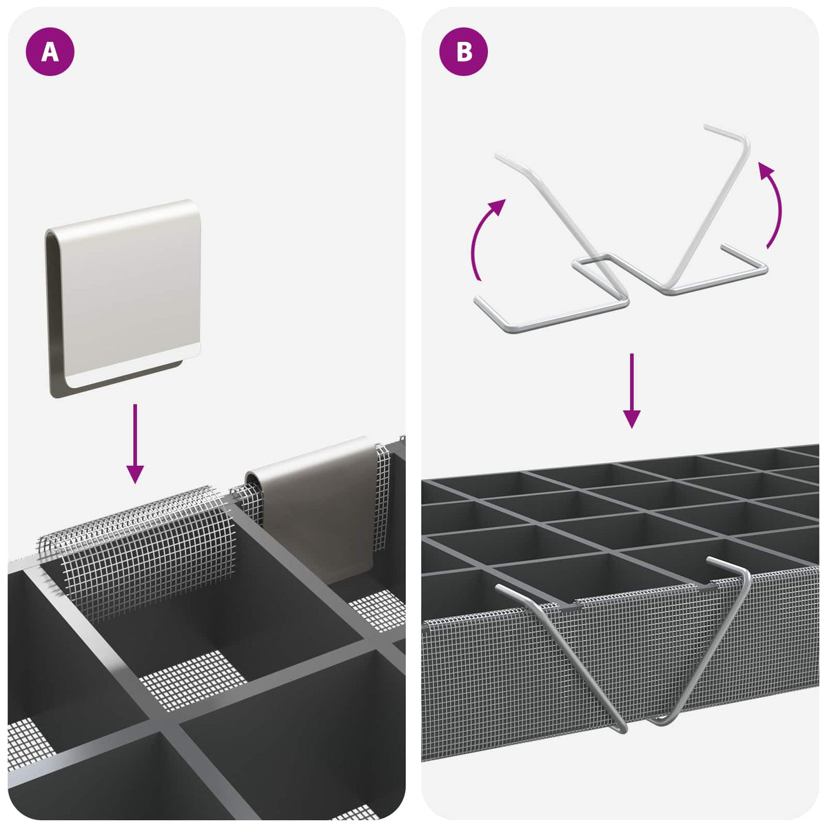 Fénycsatorna fedél klipszekkel 2 db 70 x 190 cm Alumínium Ezüst 5