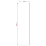 Szőnyeg futó LESAKA Ezüst 50 x 200 cm Gyémánt bársony 4