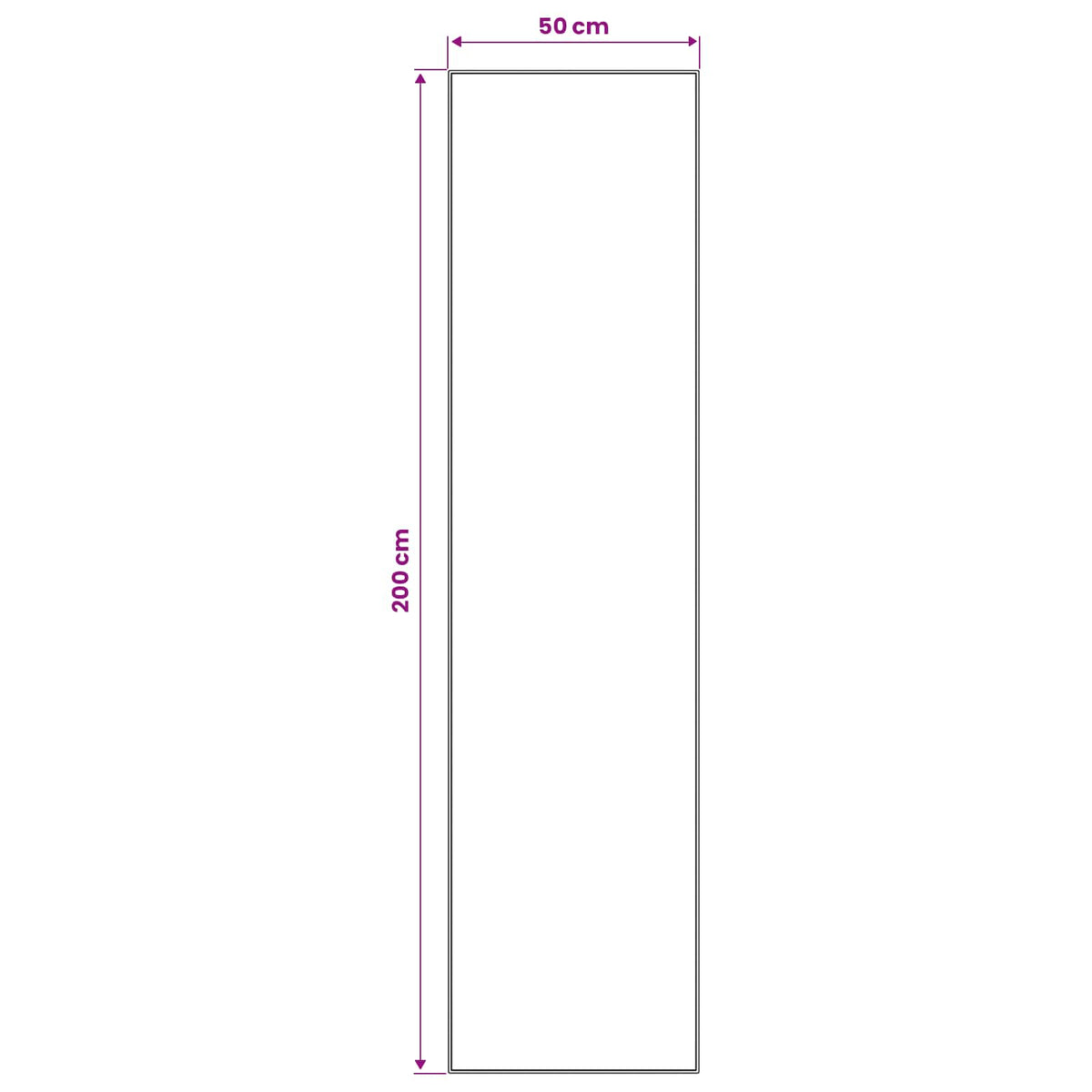 Szőnyeg futó LESAKA Ezüst 50 x 200 cm Gyémánt bársony 4