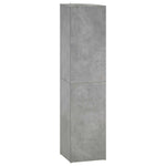 Sarokpolc 4 szintes 31,5 x 31 x 130 cm Szerelt Fa Betonszürke 4