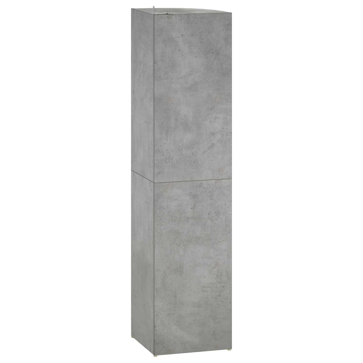 Sarokpolc 4 szintes 31,5 x 31 x 130 cm Szerelt Fa Betonszürke 4