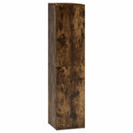 Sarokpolc 4 szintes 31,5 x 31 x 130 cm Szerelt Fa Füstös Tölgy 4