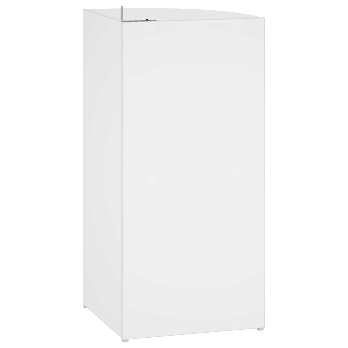 Sarokpolc 2 szintes 31,5 x 31 x 66 cm Szerelt Fa Fehér 4