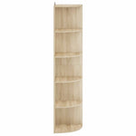 Sarokpolc 5 szintes 41,5 x 41,5 x 178 cm Szerelt Fa 3