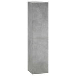 Sarokpolc 5 szintes 41,5 x 41,5 x 178 cm Szerelt Fa Betonszürke 4