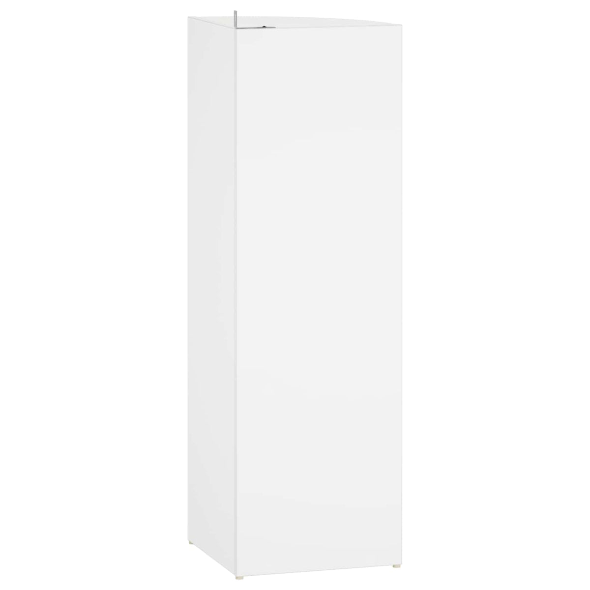 Sarokpolc 3 szintes 41,5 x 41,5 x 107,5 cm Szerelt Fa Fehér 4