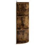 Sarokpolc 3 szintes 41,5 x 41,5 x 107,5 cm Szerelt Fa 3