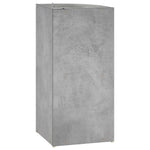 Sarokpolc 2 szintes 41,5 x 41,5 x 72 cm Szerelt Fa Betonszürke 4