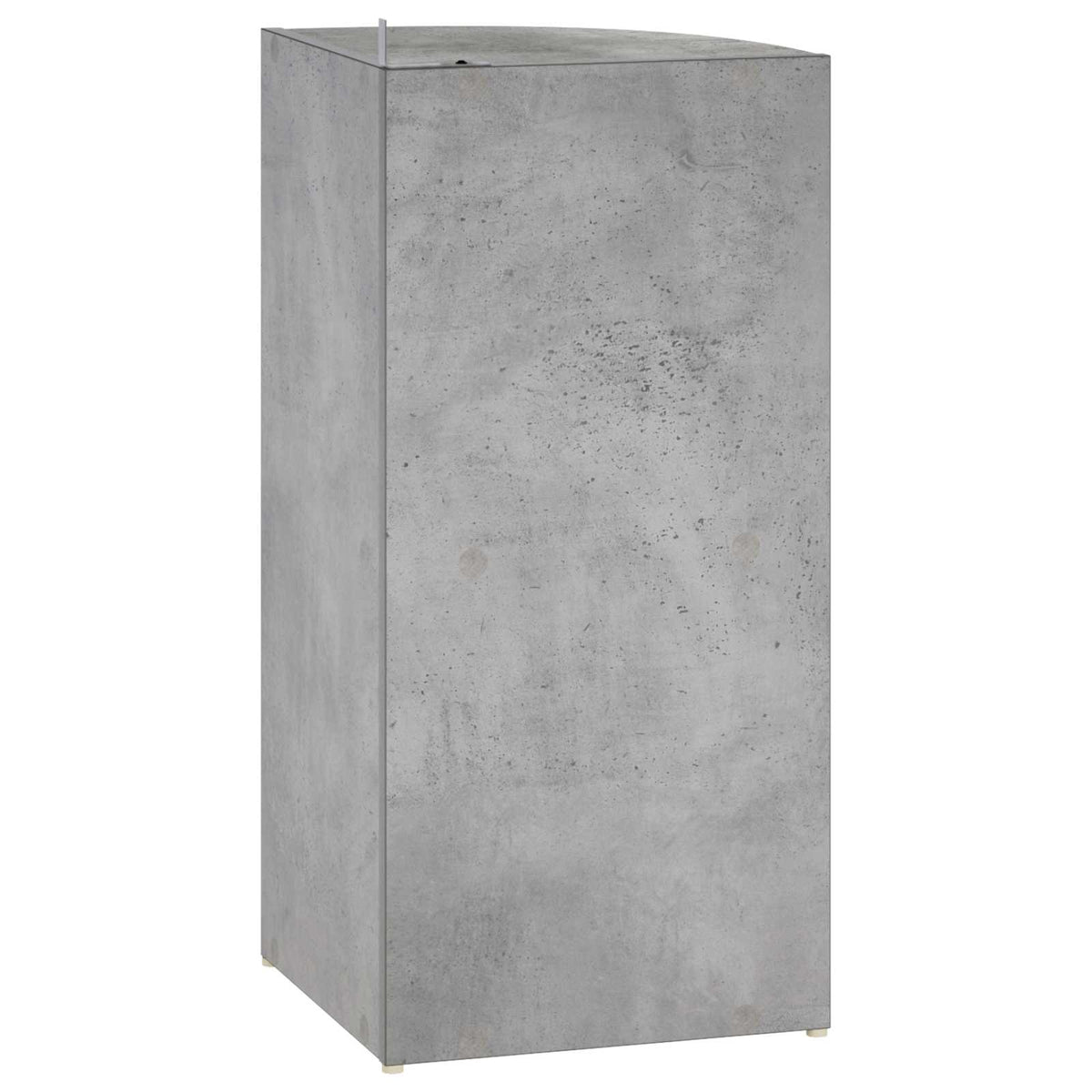 Sarokpolc 2 szintes 41,5 x 41,5 x 72 cm Szerelt Fa Betonszürke 4