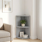 Sarokpolc 2 szintes 41,5 x 41,5 x 72 cm Szerelt Fa