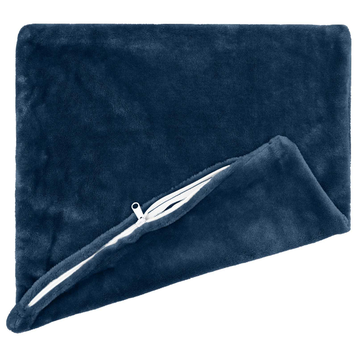 Takaró Párna 6 db HEERLEN Sötétkék 30 x 30 cm Flanell 4