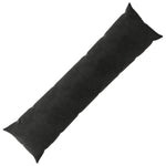 Párna párnával HEERLEN Fekete 40 x 145 cm Bársony 2