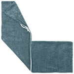 Párna 2 db HEERLEN Kék 40 x 145 cm Chenille Szövet 5