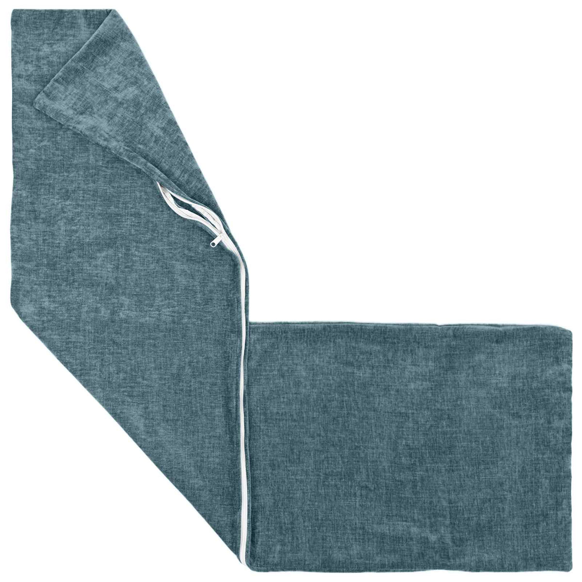 Párna 2 db HEERLEN Kék 40 x 145 cm Chenille Szövet 5