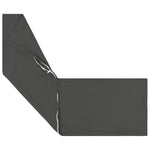 Párna 2 db HEERLEN Antracitszürke 40 x 145 cm Poliészter 5