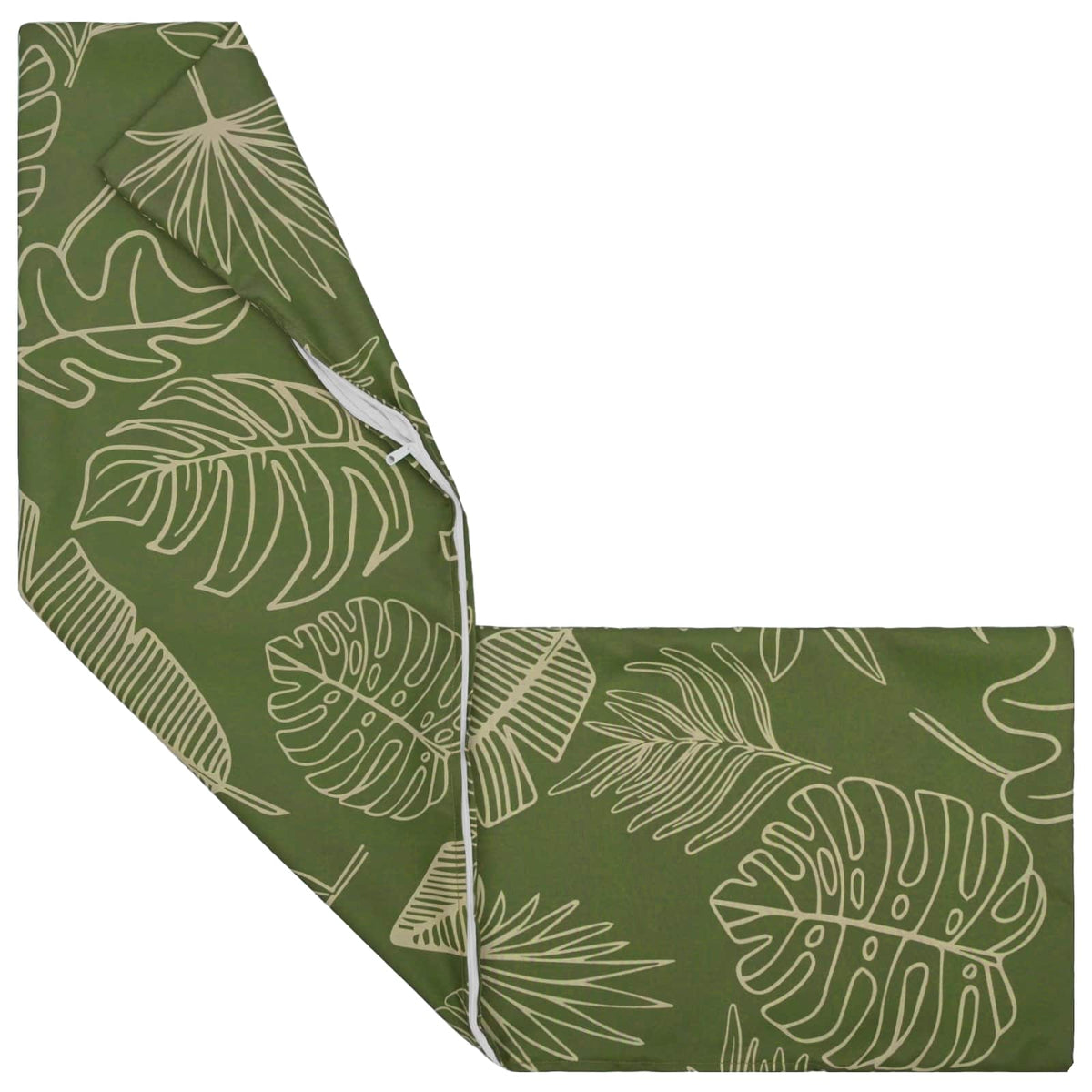 Takaró Párna 2 db HEERLEN Levélminta 40 x 145 cm Poliészter 5
