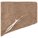 Párna 12 db HEERLEN Barna 45 x 45 cm Chenille Szövet 4