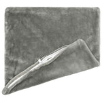 Takaró Párna 2 db HEERLEN Sötétszürke 55 x 55 cm Flanell 4