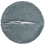 Párna 2 db HEERLEN Világoskék Ø 60 cm Chenille Szövet 4
