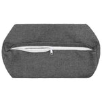 Takaró Párna 2 db HEERLEN Világosszürke Ø 15 x 40 cm Szövet 5