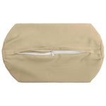 Párna 2 db HEERLEN Bézs Ø 15 x 40 cm Poliészter 6