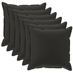 Párna 6 db HOUTEN Fekete 30 x 30 cm Poliészter 2
