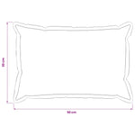 Takaró Párna 6 db HOUTEN Világoskék 30 x 50 cm Flanell 10