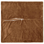 Takaró Párna 2 db HOUTEN Világos Barna 35 x 35 cm Flanell 5