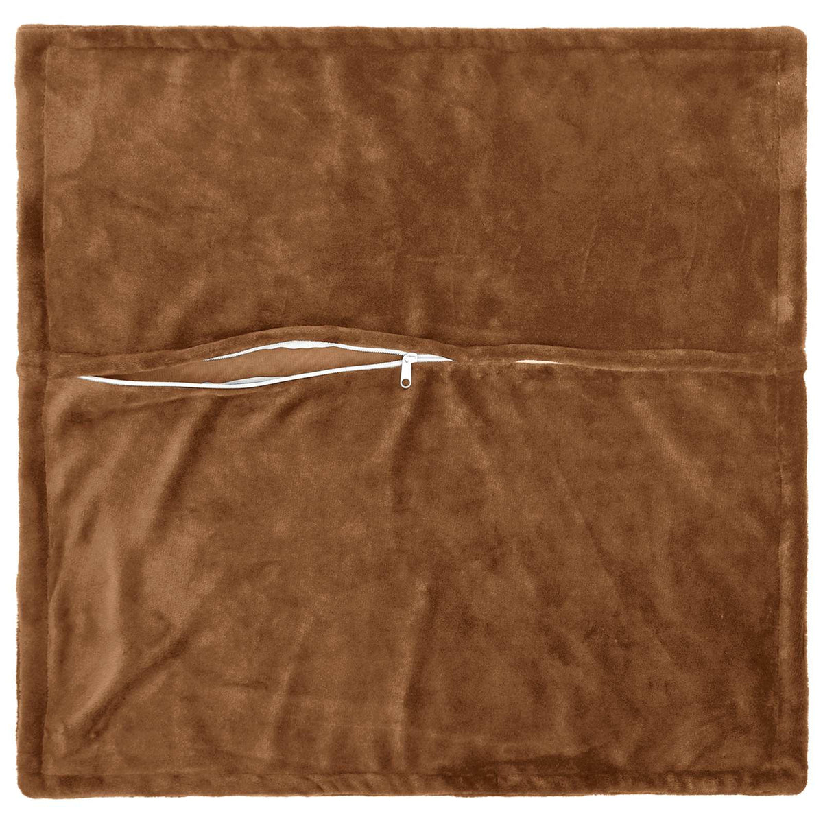 Takaró Párna 6 db HOUTEN Világos Barna 35 x 35 cm Flanell 5