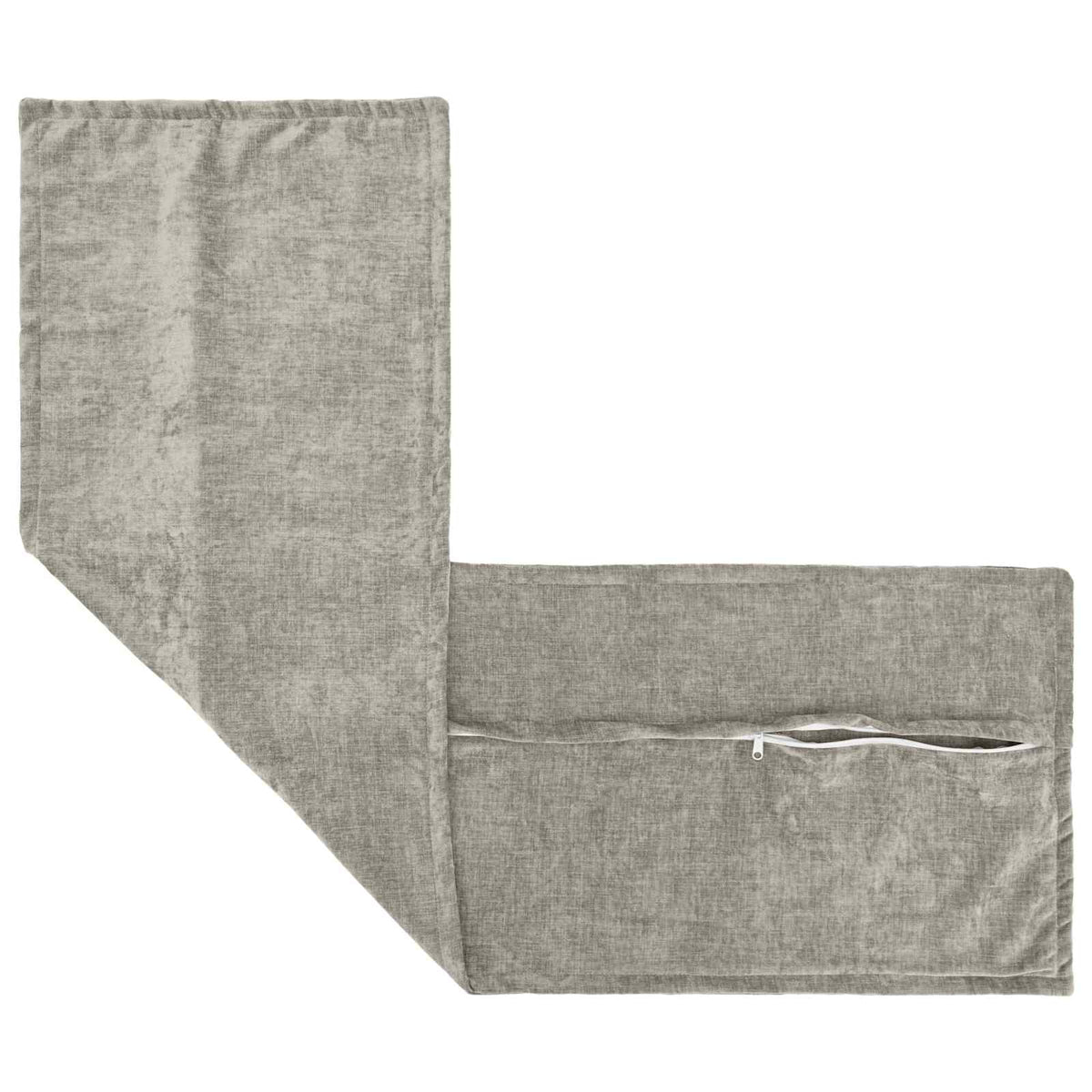 Párna HOUTEN Világosszürke 40 x 145 cm Chenille Szövet 4