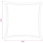 Takaró Párna 6 db HOUTEN Fekete 45 x 45 cm Flanell 11