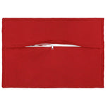 Párna párnával HOUTEN 2 db Piros Műlenszövet 3