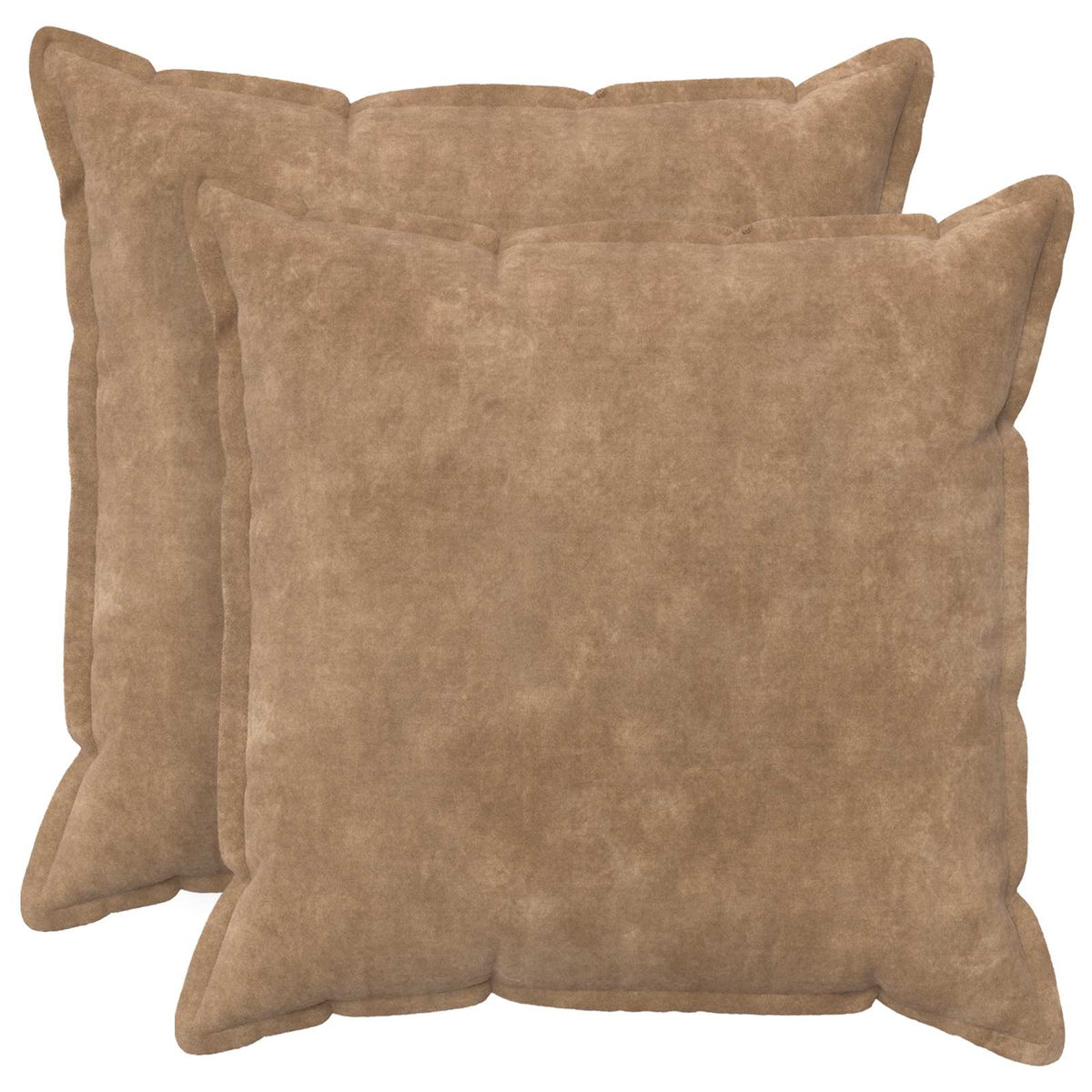 Párna párnával HOUTEN 2 db Tópszínű Mikroszálas Plüss