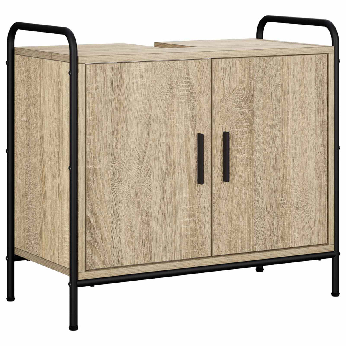 Fürdőszobai Szekrény Szett 3 db Sonoma Tölgy 40 x 36 x 99,5 cm 4