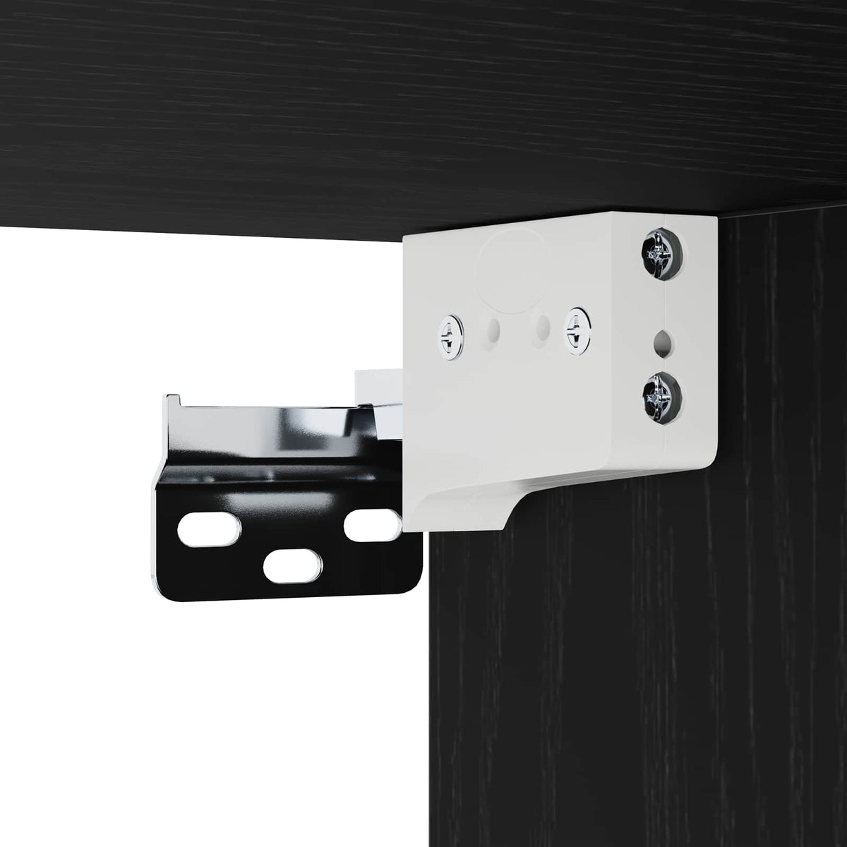 Fürdőszobai Szekrény Szett 3 db Fekete Tölgy 40 x 36 x 99,5 cm 11