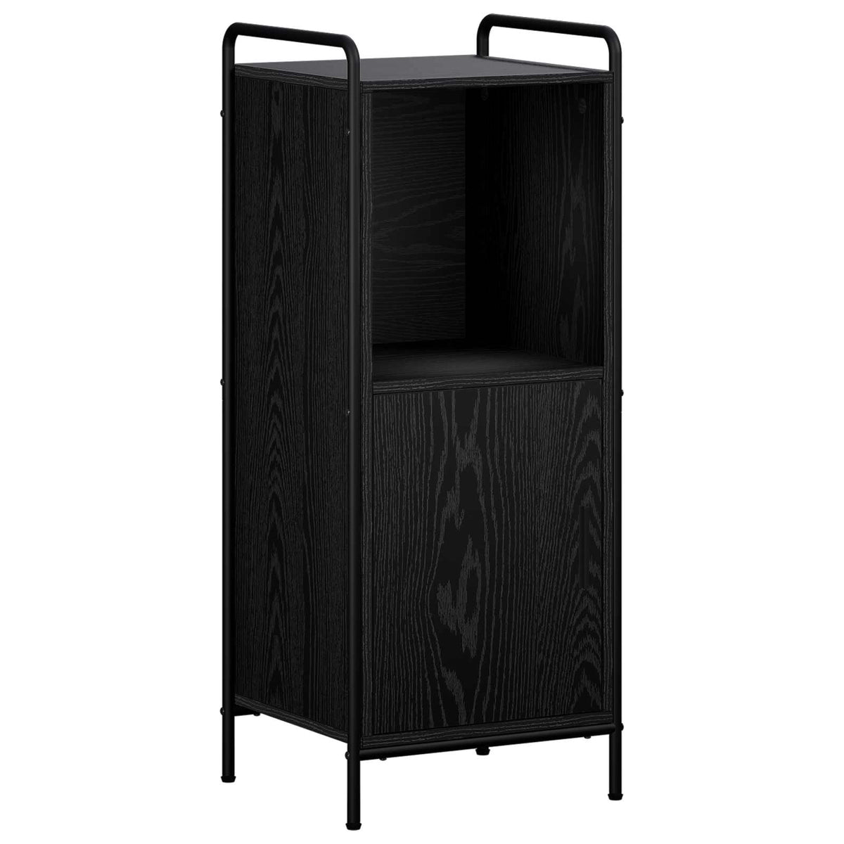 Fürdőszobai Szekrény Szett 3 db Fekete Tölgy 40 x 36 x 99,5 cm 5