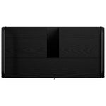 Fürdőszobai Szekrény Szett 3 db Fekete Tölgy 40 x 36 x 99,5 cm 8