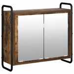 Fürdőszobai Szekrény Szett 3 db Füstös Tölgy 40 x 36 x 99,5 cm 3