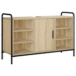 Fürdőszobai Szekrény Szett 3 db Sonoma Tölgy 40 x 36 x 109,5 cm 4