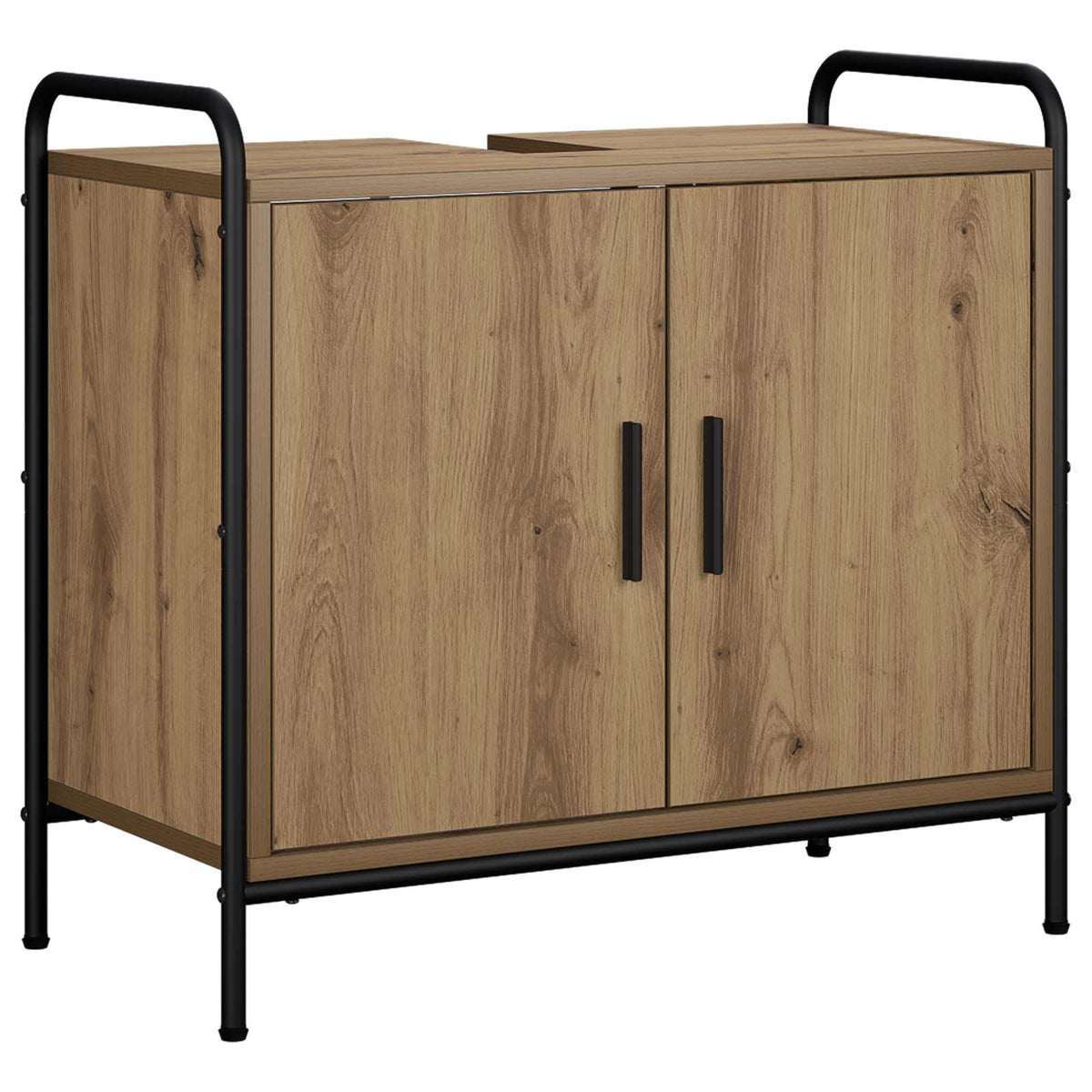 Fürdőszobai Szekrény Szett 4 db Kézműves Tölgy 40 x 36 x 181 cm 6