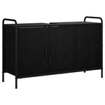 Fürdőszobai Szekrény Szett 4 db Fekete Tölgy 40 x 36 x 181 cm 6