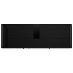 Fürdőszobai Szekrény Szett 4 db Fekete Tölgy 40 x 36 x 181 cm 9